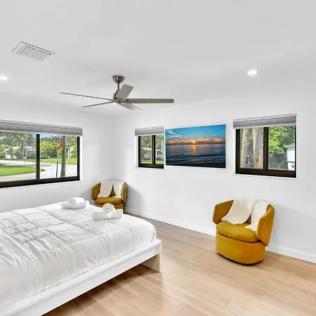 Tropical Oasis With Pool 10 Mins Airport & 5 Mins Beach Hollywood Exterior photo