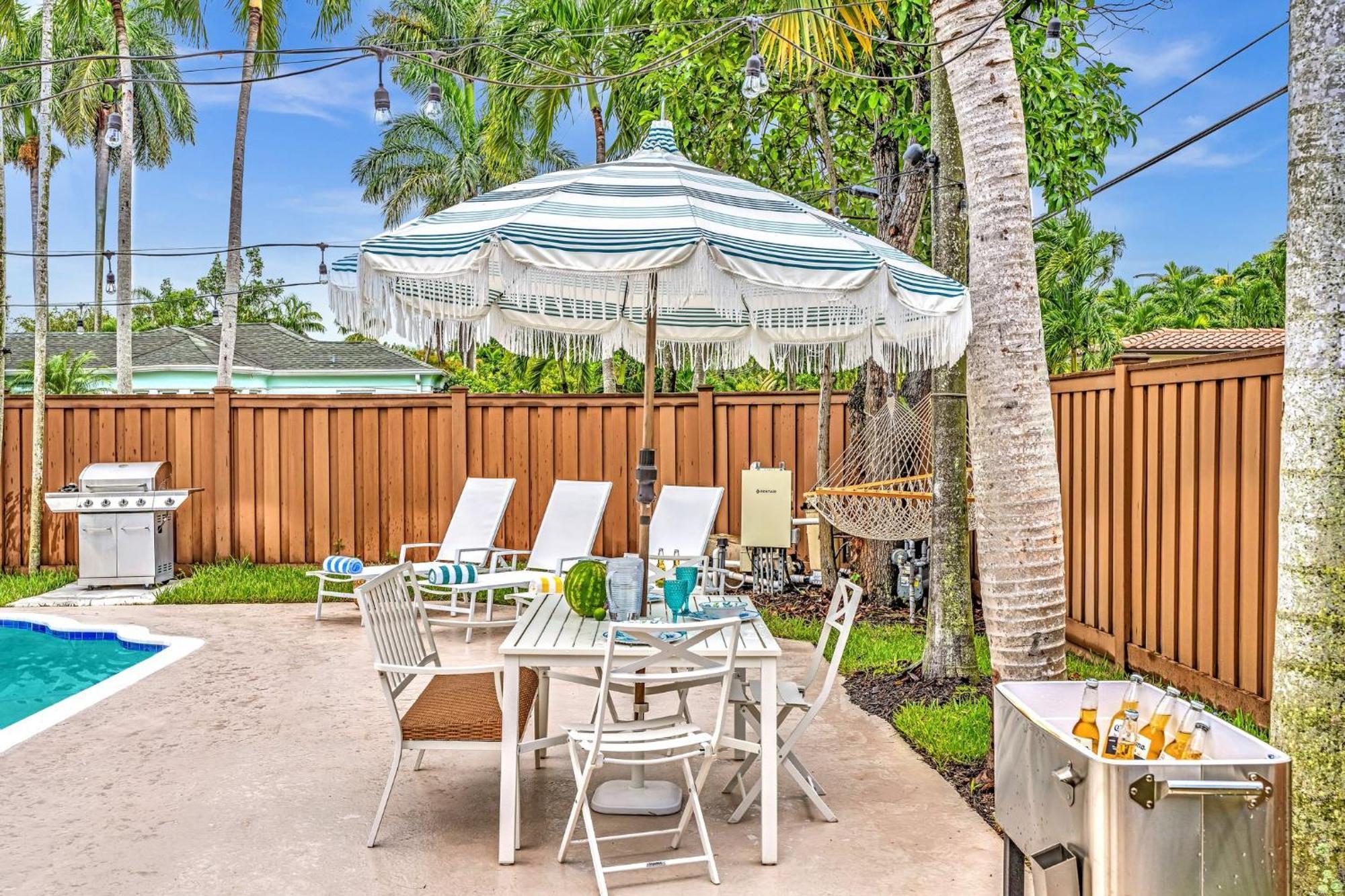 Tropical Oasis With Pool 10 Mins Airport & 5 Mins